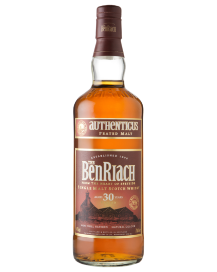 The BenRiach Authenticus 30 Year Old Single Malt Scotch Whisky
