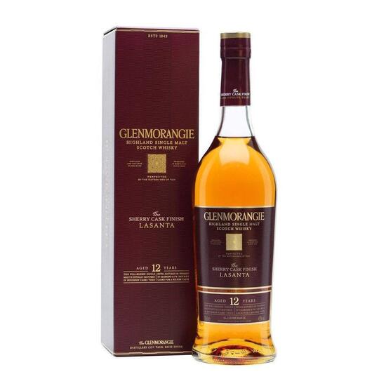 Glenmorangie The Lasanta Sherry Cask Extra Matured 12 Year Old Single Malt Scotch Whisky