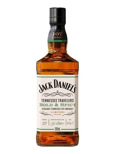 Jack Daniel's Tennessee Travelers Bold & Spicy Tennessee Rye Whiskey