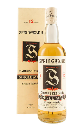 Springbank 12 Year Old Red Thistle Single Malt Scotch Whisky