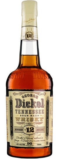 George Dickel Superior Recipe No. 12 Brand Tennessee Sour Mash Whisky