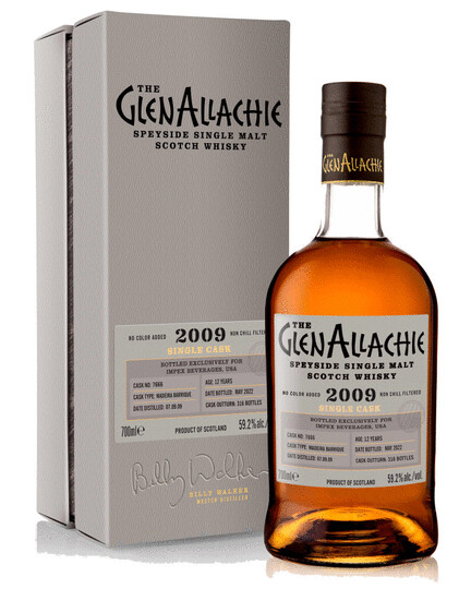 Glenallachie Single Cask Madeira Barrique 12 Year Old Single Malt Scotch Whisky